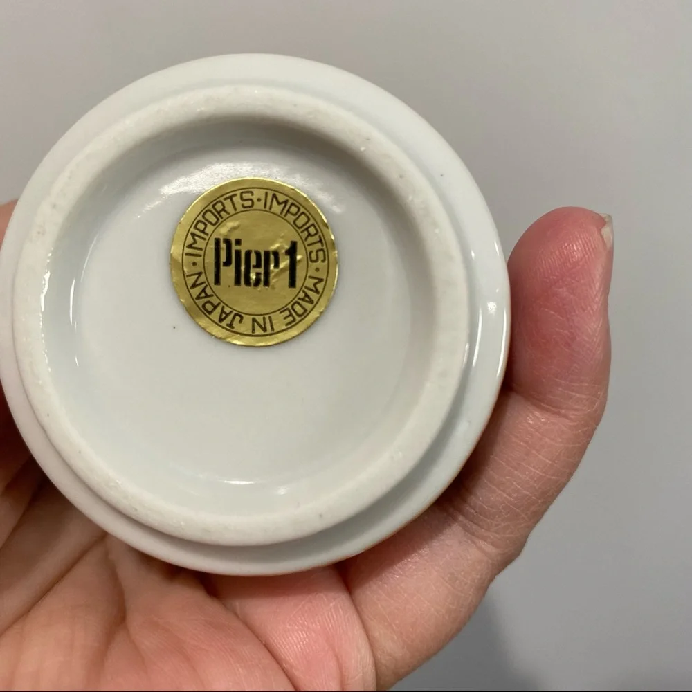 Vintage Pier 1 Imports Made In Japan Juice Glasses Tumblers